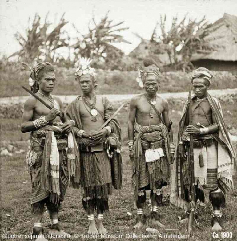Ilustrasi orang-orang Timor di masa lampau (sumber: victory.news)