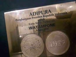 Kabupaten Bone pernah mendapat Adipura tahun 1997 saat berstatus Kota Administratif Watampone. Sumber: DokPri