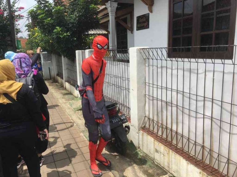 Spider Man di Cibuluh: Dokpri