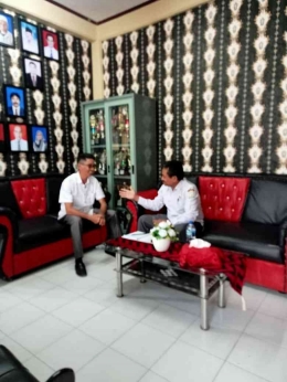 Wawancara dengan pihak wali murid MIN 12 Nagan Raya (Dokpri)