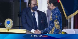 Surya Paloh dan Presiden Joko Widodo | Foto: Kompas.com