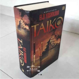Novel Taiko yang diterbitkan oleh Gramedia ke dalam Bahasa Indonesia (Sumber:Lazada.com)