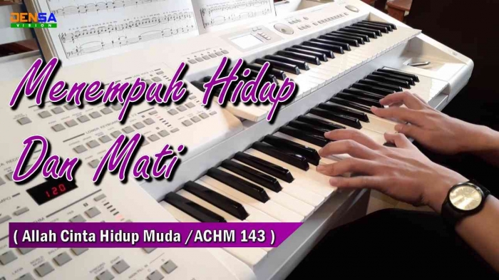 Layar depan video lagu 'Menempuh Hidup dan Mati' di channel YouTube Densa Vision