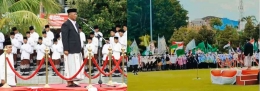 Image captioDokumentasi : Apel Peringatan Hari Santri Nasional 2022 di Alun-Alun Pati.