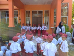 Dok: Persiapan Pentas Seni Sumpah Pemuda SDN PAnggung Lor Semarang Utara