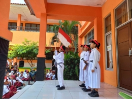 Dok: Persiapan Pentas Seni Sumpah Pemuda SDN PAnggung Lor Semarang Utara