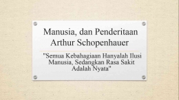  Arthur Schopenhauer/dokpri