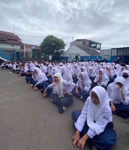 SMP Al-Islam ikuti Gerakan Nasional Aksi Bergizi (Sumber: Instagram Puskesmas Cilengkrang Kota Bandung)