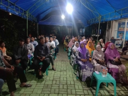 Susana Perayaan Maulid Nabi di Halaman Kantongan Kelurahan Daya