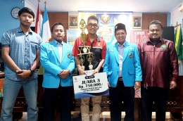 Pemuda Hits DPD KNPI Kota Kediri, Pemuda LDII Juara Ketiga. Dok : Lines