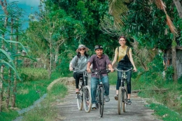 Menginap di Desa Wisata Hijau Bilibante sudah sekaligus mendapatkan fasilitas sepeda I Sumber Foto : Go Mandalika