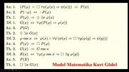 Model Matematika Kurt Godel/dokpri