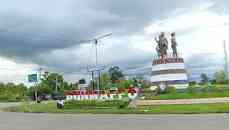 Ilustrasi Kota Kefamenanu sebagai pusat pemerintahan TTU di Bikomi (sumber: fortuna press)