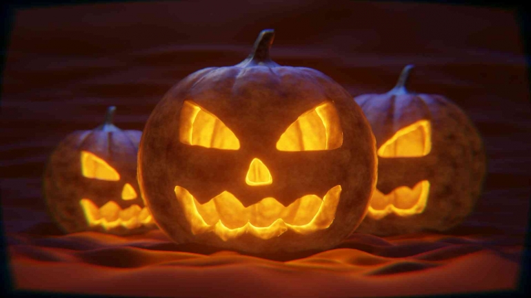 Ilustrasi labu Halloween oleh Bany_MM dari pixabay.com