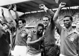 Piala dunia 1958 yang  melahirkan pesepakbola lagendaris Pele. Photo: thesefootballtimes.co 