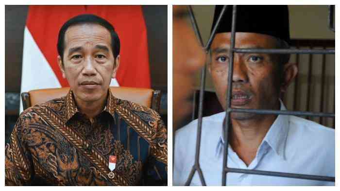 Presiden Joko Widodo (kiri) dan Bambang Tri Mulyono (kanan). Sumber: (Kolase KompasTV/kompas.com) by TribunNews.Com