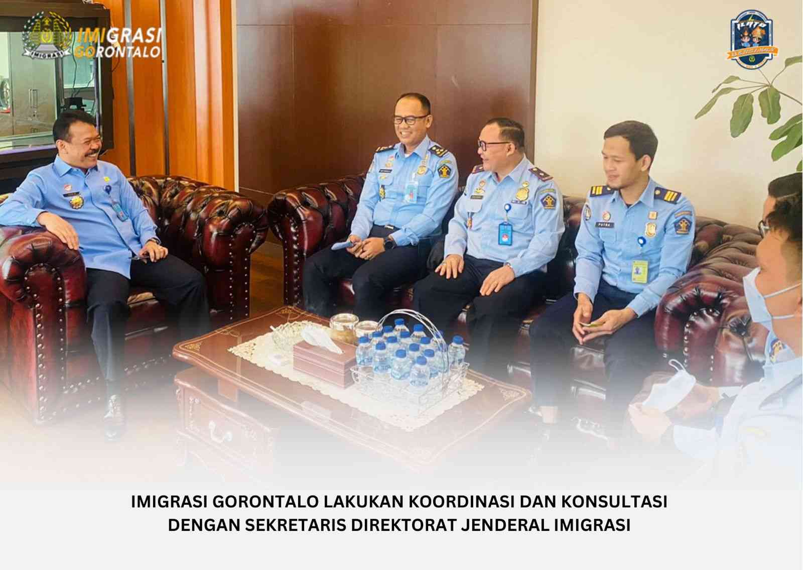 Imigrasi Gorontalo Lakukan Koordinasi Dan Konsultasi Dengan Sekretaris ...