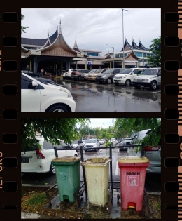 Tempat sampah bandara Minangkabau Padang Pariaman (30/10/22). Sumber: DokPri