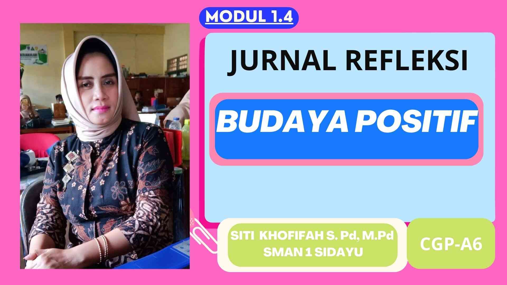 Jurnal Refleksi Dwimingguan Budaya Kerja - Kompasiana.com