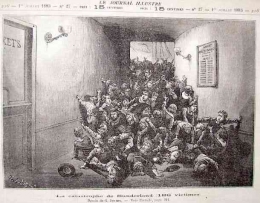 Ilustrasi Tragedi Victoria Hall yang terjadi pada tahun 1883 (Sumber: Ancient Origins / Sunderland.yolasite / Public Domain)