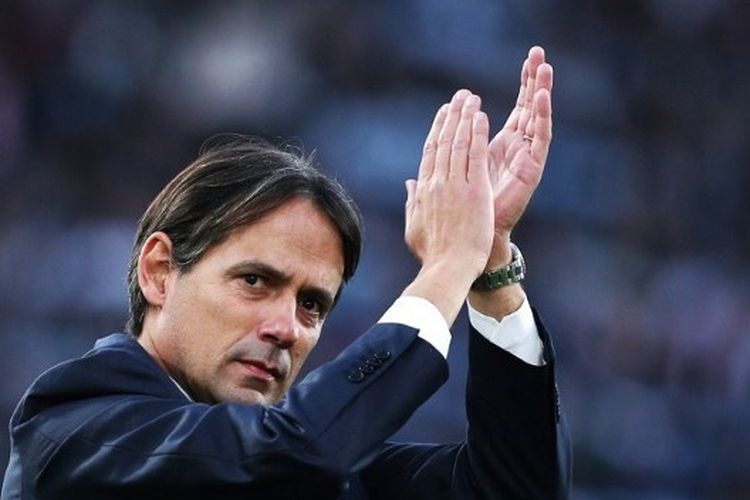 Pelatih Inter, Simone Inzaghi (AFP/DPPI/FEDERICO PROIETTI)