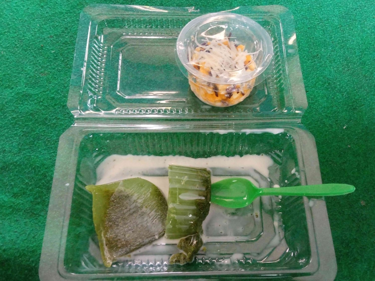 Menu PMT Jasuke dan Puding Daun Kelor (Dokumentasi Pribadi, 2022)