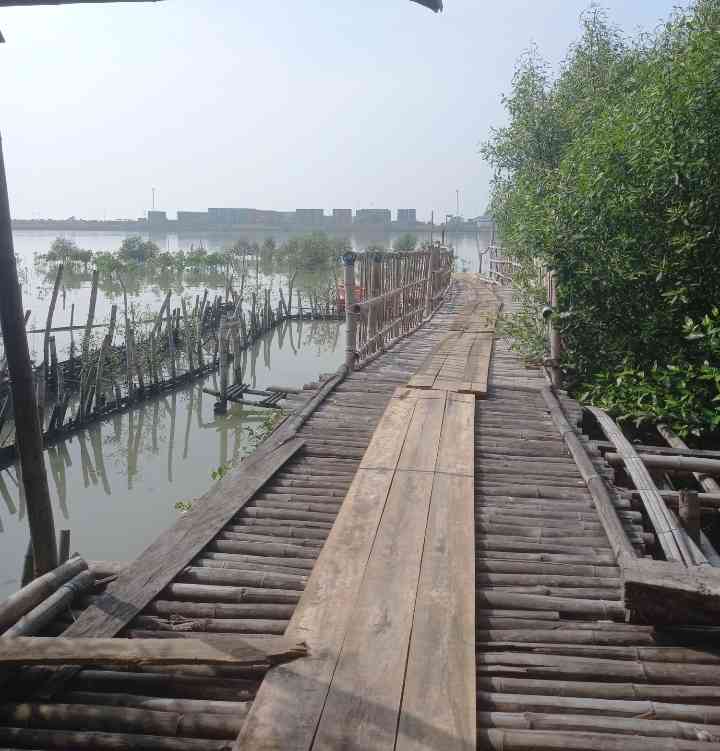 Salah satu jembatan di Adventure Land Romokalisari - Docpri