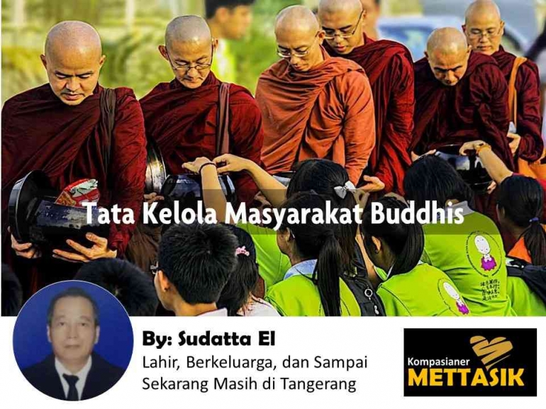 Tata Kelola Masyarakat Buddhis (gambar: buddhaweekly.com, diolah pribadi)