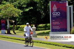 Pemasangan Papan Reklame G20 Di Bali | Sumber Portal Informasi Indonesia Indonesia.go.id