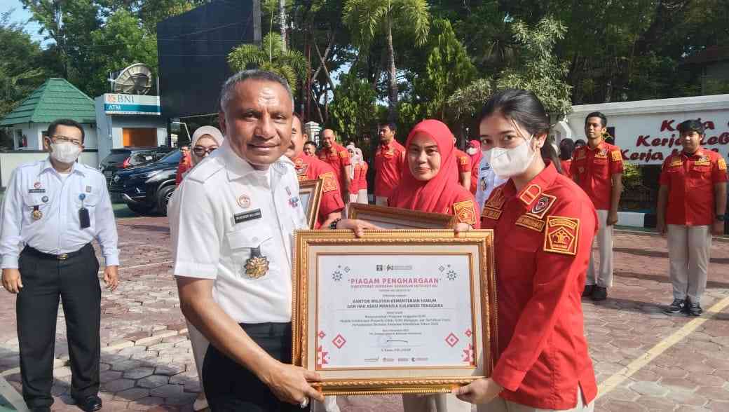 Kanwil Kemenkumham Sultra Berhasil Meraih 3 Penghargaan Ditjen KI ...