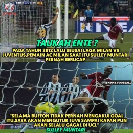 Meme Kutukan Muntari. sumber foto : shinta(@shinkaka)/Twitter