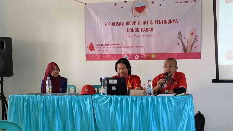 Penyampaian materi oleh PDDI Kota Malang (dokpri)