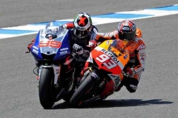 2013. Lorenzo vs Marquez. Sumber: Motogp.com