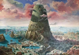 The Tower of Babel Alexander Mikhalchyk (dikelola oleh Wikipedia)