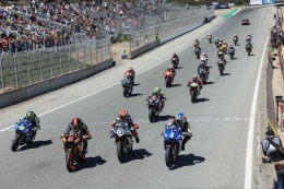 Kelas Superbike akan menyelgarakan tiga balapan pada dua seri. Sumber: MotoAmerica.com