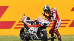Datang ke Ducati dengan harapan besar, Lorenzo justru terpuruk sepanjang musim. Sumber: Motogp.com