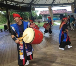 Tarian Eisa di Okinawa: Dokpri