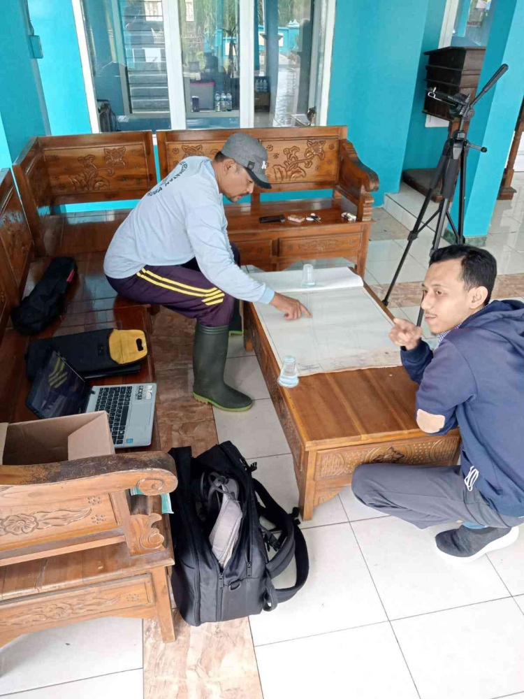 Pengambilan Data Denah SPPT PBB Desa Sukorejo Kecamatan Gondanglegi. Dokpri