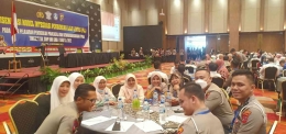 Diseminasi Model Pendidikan Lalu Lintas di Grand Zury Padang : dokpri Wenra Yenti