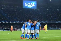 Napoli masih belum pernah kalah di Serie A (Foto: Gettyimages/NurPhoto via port.detik.com)