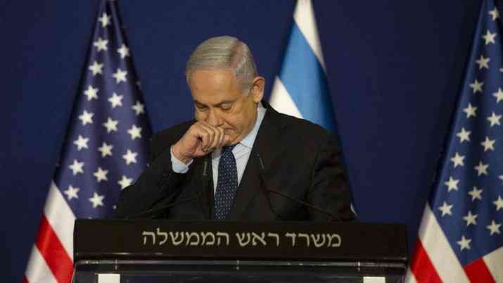 Foto: Perdana Menteri Israel Benjamin Netanyahu di Yerusalem, Kamis, (19/11/2020). (AP Photo / Maya Alleruzzo, Pool)