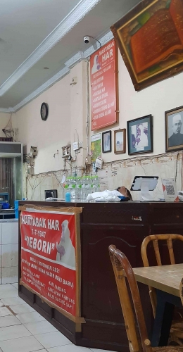 Rumah makan Martabak HAR di Kota Palembang (foto: dokumentasi pribadi)