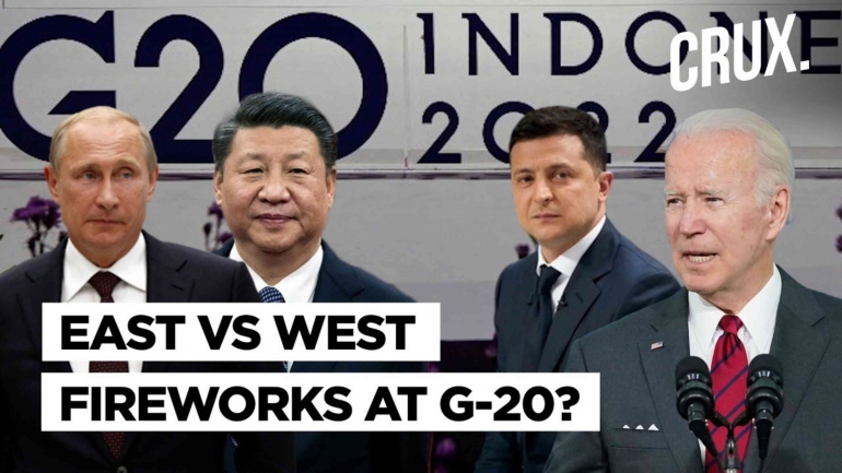 Konflik Barat Vs Timur akankah berapi di G20 Bali Summit. Screenshot by Parlin Pakpahan dipetik  dari Crux, youtube.com