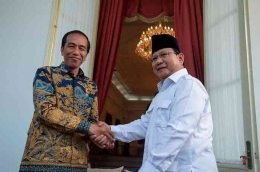 Jokowi dan Prabowo. Sumber: (Arsip Biro Pers Sekretariat Presiden) by: HOPS. ID