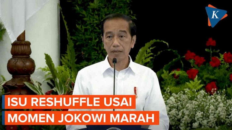 Gambar: Jokowi marah (Kompas.com)