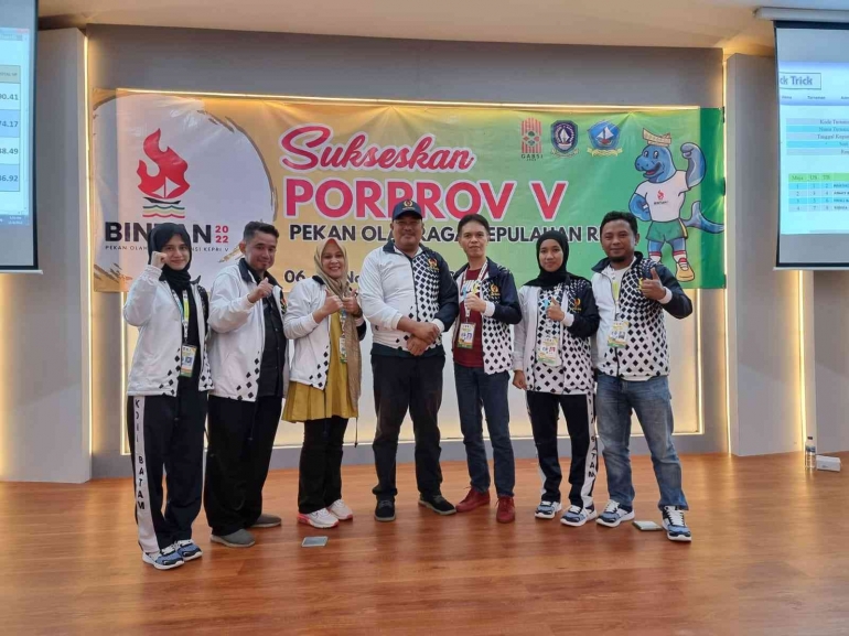 Beregu Campuran Batam sumbang 1 emas tambahan untuk Batam (Dokpri)