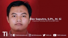 Dr. Eko Saputro, S.Pt., M.Si. adalah widyaiswara ahli muda di Balai Besar Pelatihan Peternakan Batu - Kementerian Pertanian (times.idn)