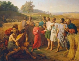 Joseph tell his dreams to his brothers by Eduard Ritter von Engerth (dikelola oleh Fine Art America)