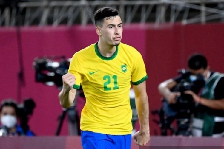 Penyerang Arsenal, Gabriel Martinelli masuk skuad Brasil ke Piala Dunia 2022 di usia 21 tahun| Dok Martin Bernetti via Kompas.com