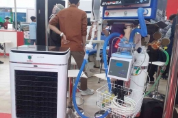 BRIN mengembangkan Smart Innovated Ventilator Indonesia (SIVENESIA) (Foto Setiyo)